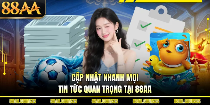 Cập nhật nhanh mọi tin tức quan trọng tại 88AA