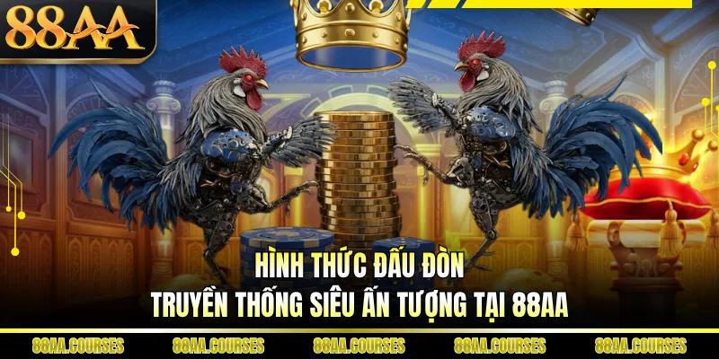 Hình thức đấu đòn truyền thống siêu ấn tượng tại 88AA