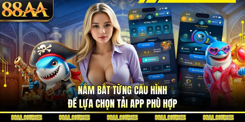 Nắm bắt từng cấu hình để lựa chọn tải app phù hợp