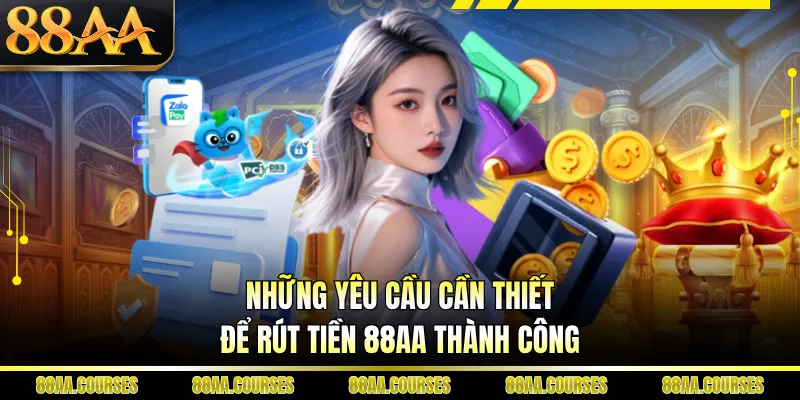 Những yêu cầu cần thiết để rút tiền 88AA thành công